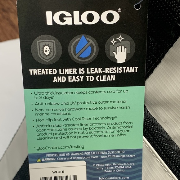 Igloo Marine Ultra Insulated Cooler Bag 24 Can 2 Day Cold Retention New - Picture 4 of 12